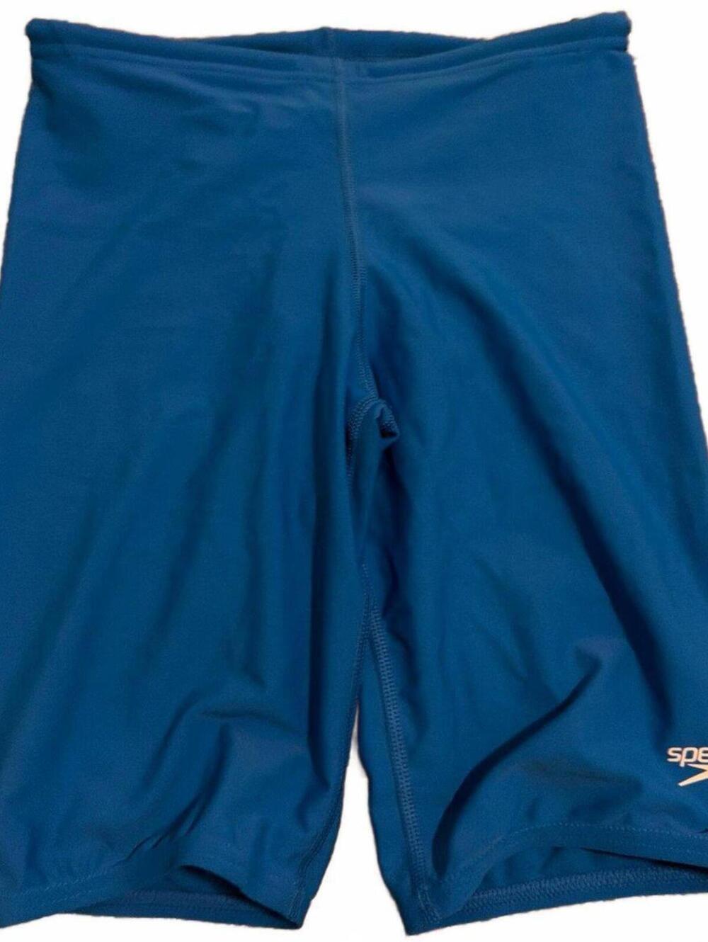Speedo Boys Swim Shorts 12 Blue Athletic Fit